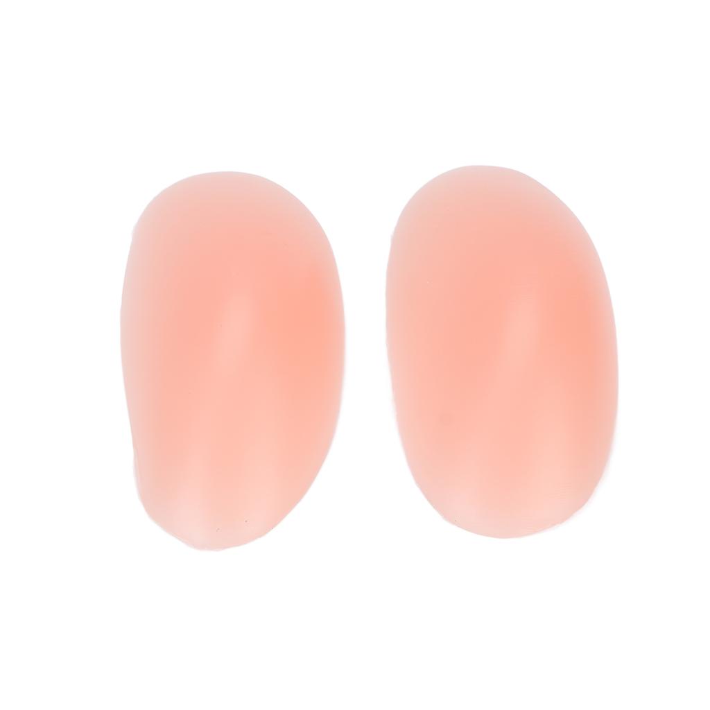 2шт. Мягкие силиконовые самоклеящиеся наплечники, предотвращающие скольжение, многоразовые наплечники Push Up Pads Skin