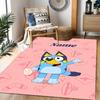Gumball Darwin Adventure Customize Your Name Floor Rug Office Rug Suitable for Bedrooms Outdoor Hallway Playrooms Antislip Carpet Anime Office Decor