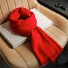 Scarf for Men and Women, Warm In Autumn and Winter, Red Scarf.