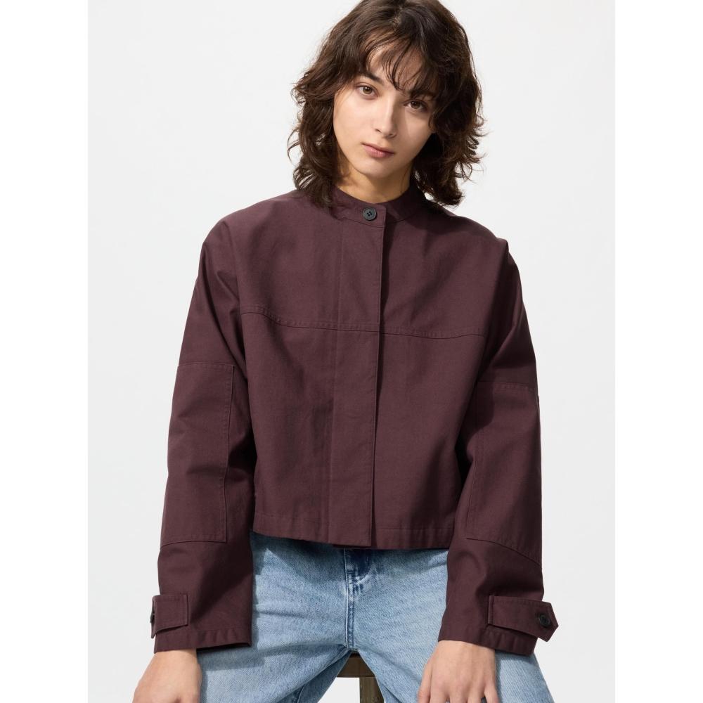 Uniqlo Японская хлопковая короткая куртка