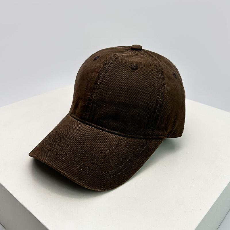 Baseball Simple Plain Color Solid K-Fashion Style Korean Women Men For Neutral Gender Fresh Caps Peaked Hats Breathable Casual Sunshade Outdoor