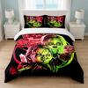 Child's Play Chucky Tiffany Bedroom 3Pcs Bedding Set Soft Bed Sheet Pillowcases Home Bedding Decoration