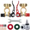 Auto Quick Disconnect Car Battery Main Cable Post Terminal Shut-off Connectors For 12v 6v 24v Boat Race Car Utv Tractor Truck