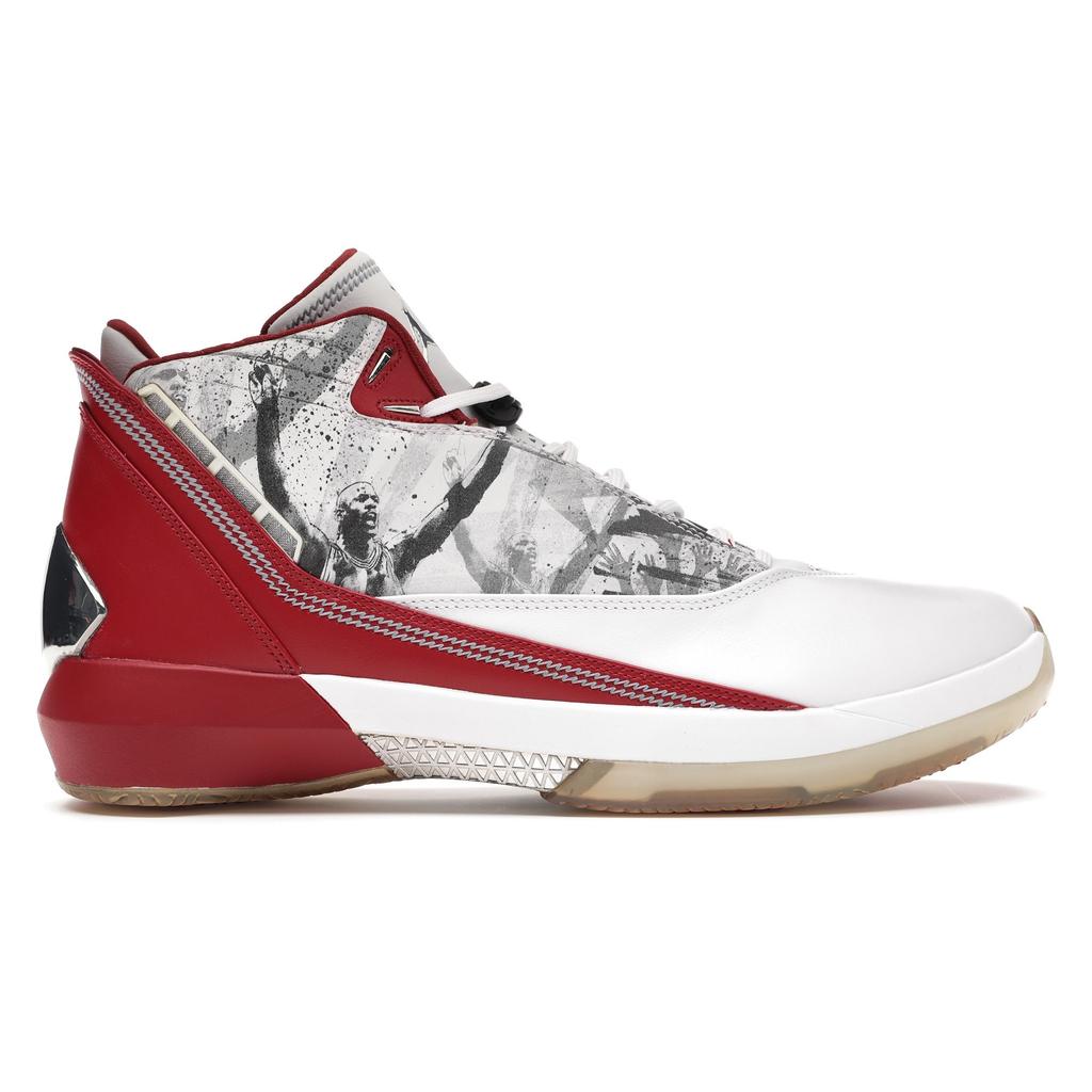 Мужские кроссовки Air Jordan 22 OG Omega White Varsity-Red Black 315299-162