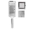 3 In 1 Fruit Grater Stainless Steel Rust Protection Vegetable Cutter Antiskid Sharp Kitchenwares