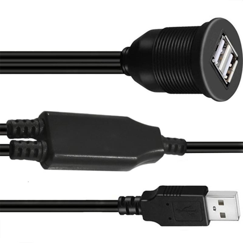 Более быстрая и эффективная зарядка Двойные порты USB Панель для скрытого монтажа Автомобильные аксессуары Поддержка передачи данных или зарядки