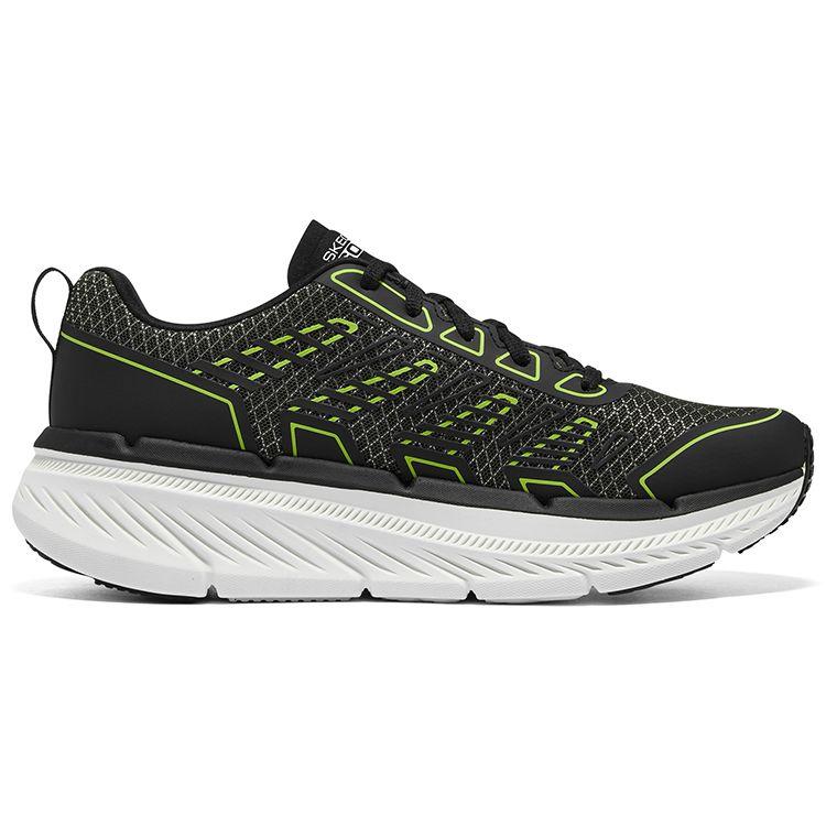 Skechers Максимальная амортизация Мужские Оливково-Черные Низкие Беговые Кроссовки Удобные 220825-OLBK