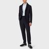 Emporio Armani Рубашка с полосатым принтом с длинным рукавом Мужские рубашки Синий B1SM0B-B12F5-019