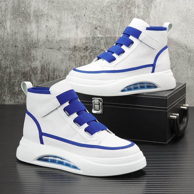 Модные мужские роскошные модные ботинки на платформе оригинальные кожаные белые туфли дизайнерские кроссовки в уличном стиле стильные ботильоны hombre