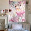 Super S-Sonico Manga Classic Anime Wall Tapestry Bohemian Wall Tapestries Mandala Home Decor for Living Room Bedroom Dorm