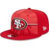 Casquette Snapback - New Era - 9FIFTY - San Francisco 49ers - 100% Polyester - Blanc, Rouge Et or