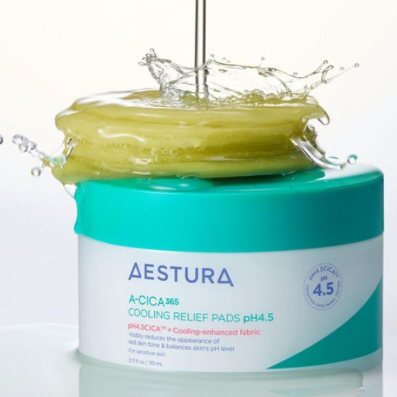 Aestura A-Cica365 Мягкие успокаивающие диски pH4.5 60 шт. (110 мл)
