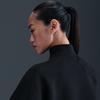 Women's Nike Sweatshirts Women's Black Stand Collar Moderate
