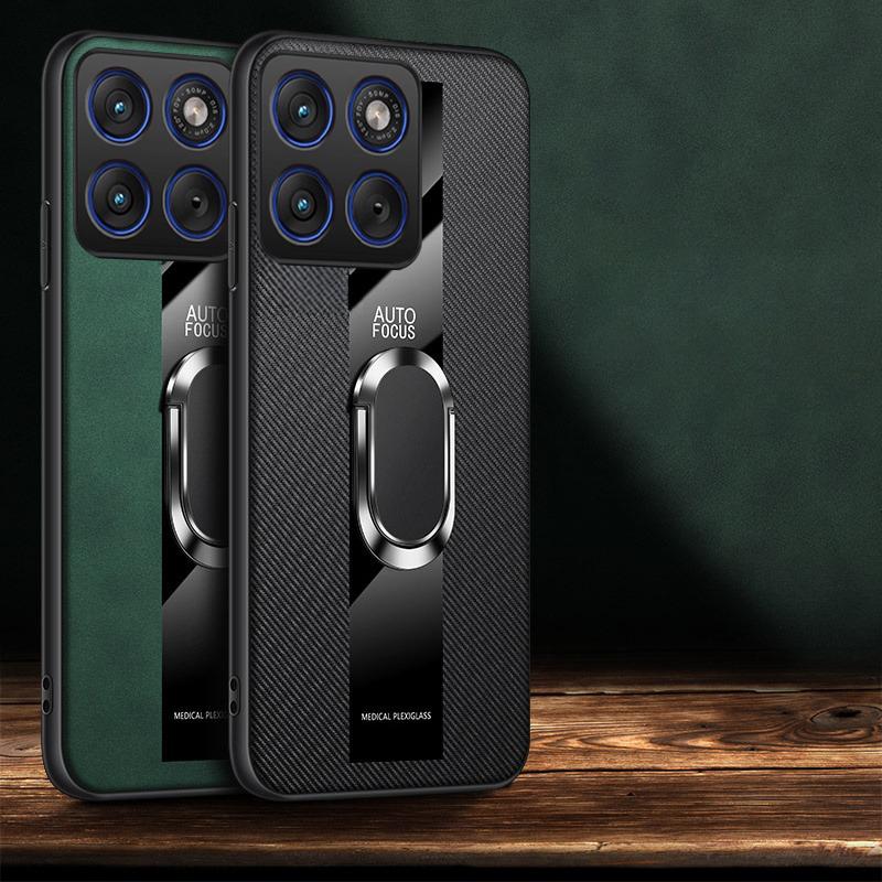 Чехол для Moto X70 Air Edge 70, деловой, с магнитной подставкой-кольцом, ударопрочный, из натуральной кожи овцы, мягкий силикон, модный, для Motorola Edge 70 X70 Air, задняя крышка