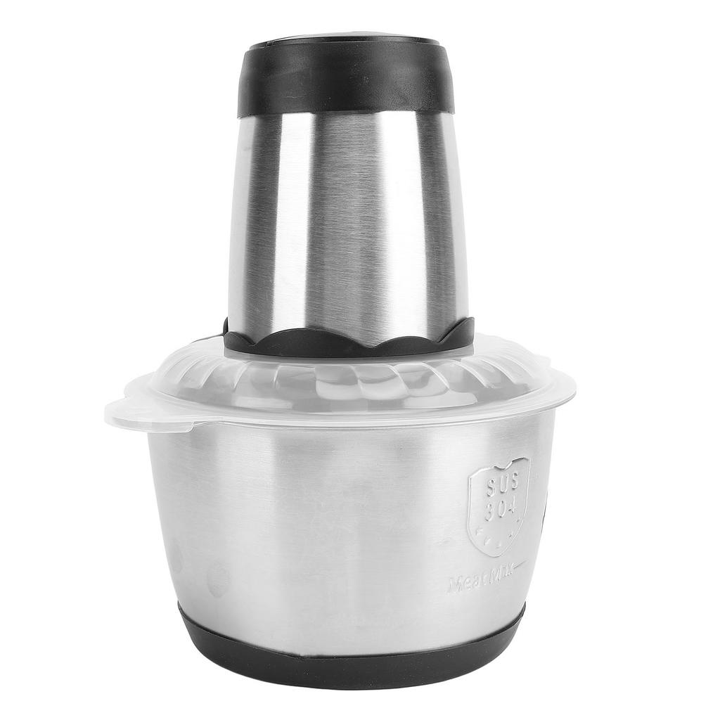 Электрическая мясорубка 2L SUS 300W медный мотор высокоэффективный мясорубка кухонный комбайн для фруктов 