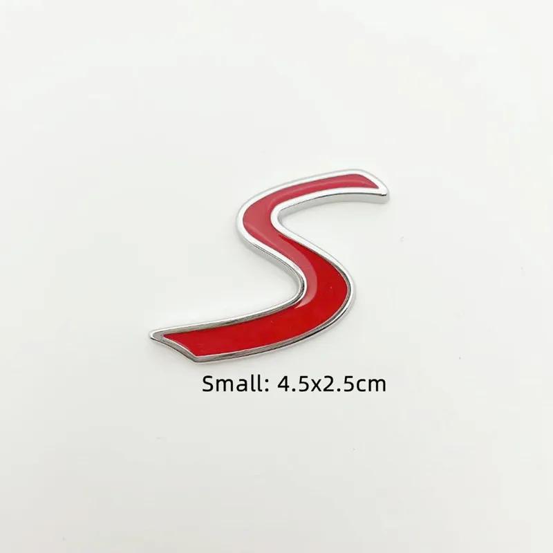 3D Эмблема багажника MINI Cooper S из АБС-пластика Значок Наклейки с логотипом багажника Для Mini Coopers R50 R52 R53 R56 R57 R58 R60 F55 F56
