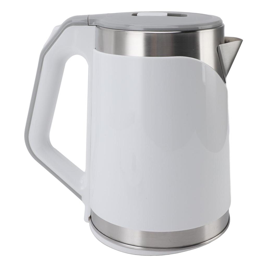 Electric Kettle Hot Water Boiler Stainless Steel Fast Heating Auto Shut Off Double Layer Water