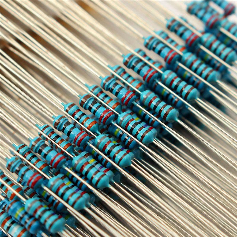 Комплект резисторов 500 штук 50 значений 1/4W