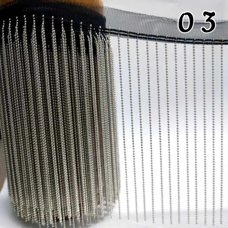 90 см Цепочка с бусинами Бахрома Сверкающая бахрома с кисточками Кружевные украшения для светильников Абажура DIY Декор Ширина 15 см