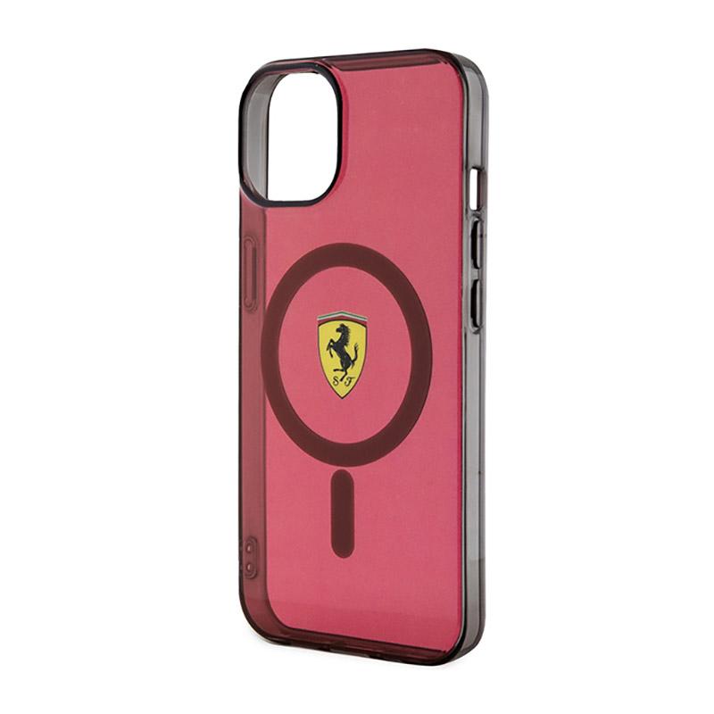 Ferrari Translucent Magsafe - Etui Iphone 14 (Czerwony)