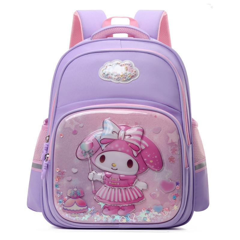 Trendy Cartoon Hard Shell School Backpack For Kids Cute And Stylish Design Durable Nylon Material