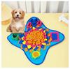 Интерактивный коврик для поиска лакомств для собак Good Pet Snuffle Mat, интерактивная головоломка для кормления, способствующая развитию естественных навыков поиска пищи.