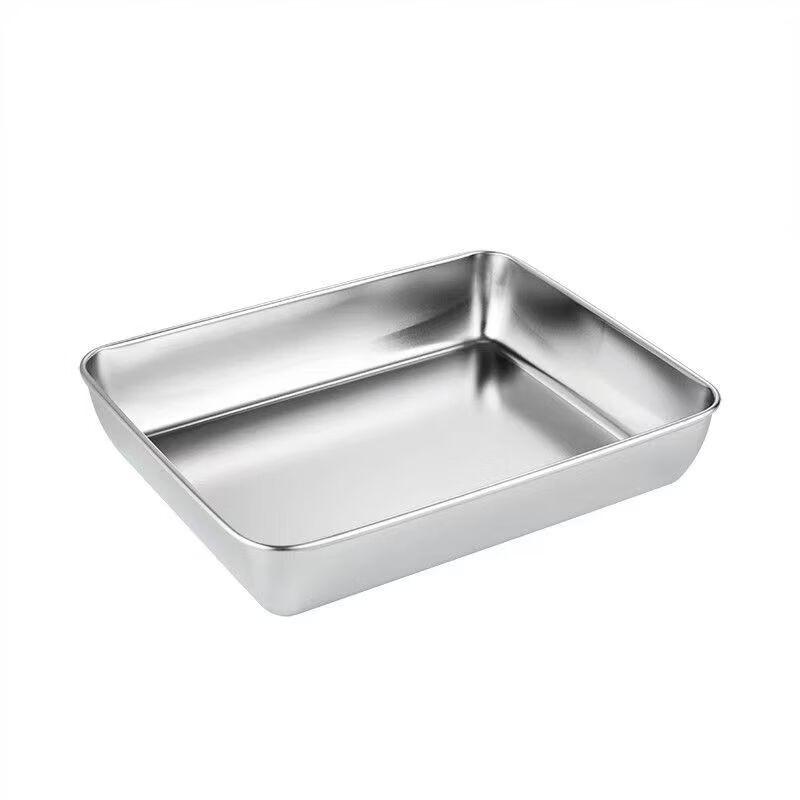 Shengjia Stainless Steel Rectangular Multipurpose Tray