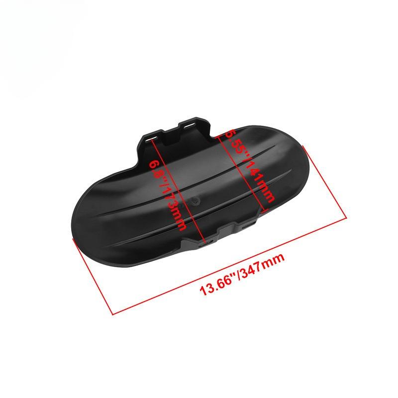 Motorcycle Modification Matte Black Front Fenders and Mudguards