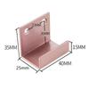 Stainless Steel U shape Display Buckle Corner Hanging Code Hanging Tile Bracket Wall Fixing Clip