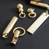 Уникальные Пряжки Инструменты для DIY-творчества Брелок Латунный Брелок Аксессуары для Украшений