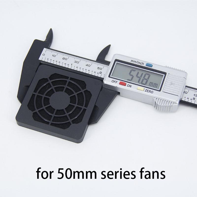 3 в 1 ABS вентилятор пылевой фильтр защитная решетка протектор пылезащитный чехол 40 мм 50 мм 60 мм 80 мм 120 мм 8 см для ПК вентилятор охлаждения фильтр корпус