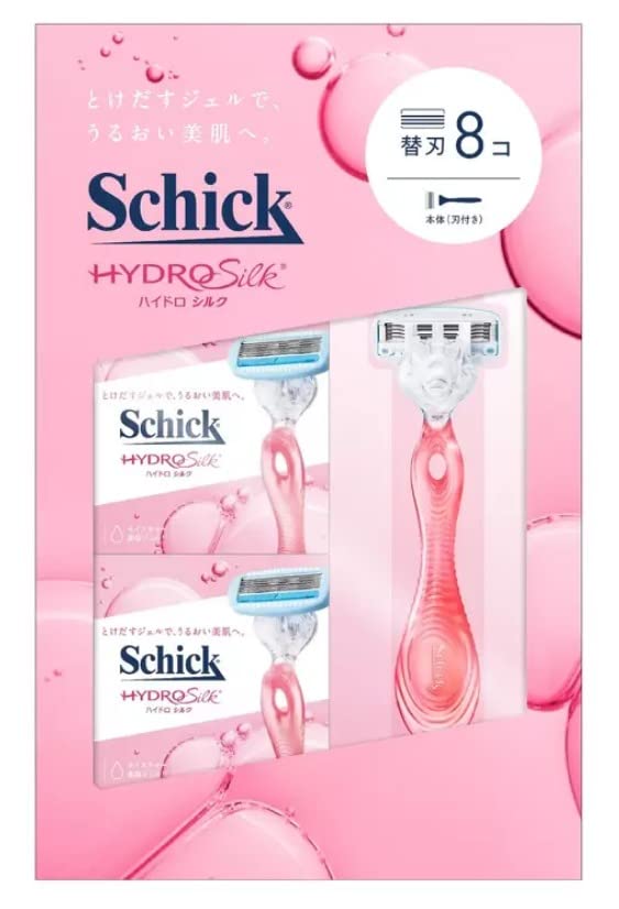 Бритвенный станок Schick Hydro Silk с лезвием 8 сменных лезвий Costco 47788 + -