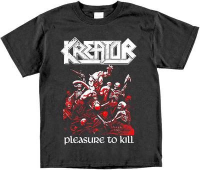 Kreator Футболка Pleasure to Kill Винтажный Трэш-метал Annihilator Onslaught DRI