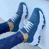 Sneakers Women Shoes 2024 New Pattern Canvas Shoe Casual Women Sport Shoes Flat Lace-Up Adult Zapatillas Mujer