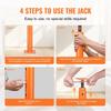 Adjustable Floor Jack Post House Floor Leveling Lift 56"-100" Height Range