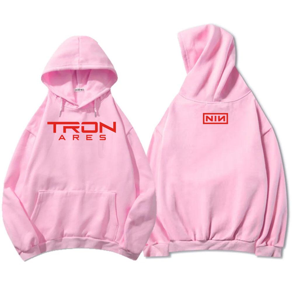 Nine Inch Nails Tron Ares Hoodies Fashion Band Album Graphic Print Sweatshirts Hooded Long Sleeve Male Sudaderas Winter Men Tops