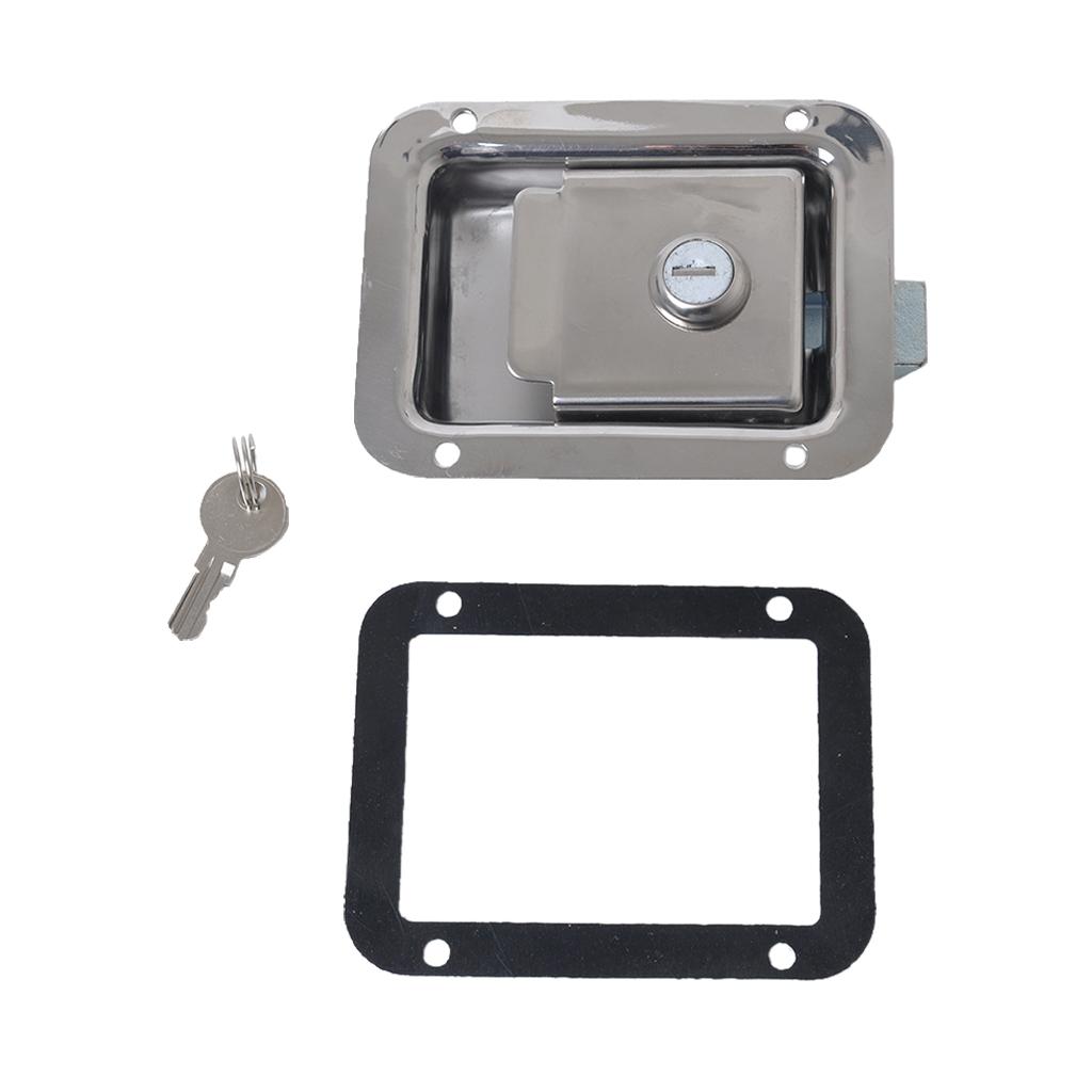 RV Travel Trailer Boat Lock Entrance Door Toolbox Latch Stainless Steel