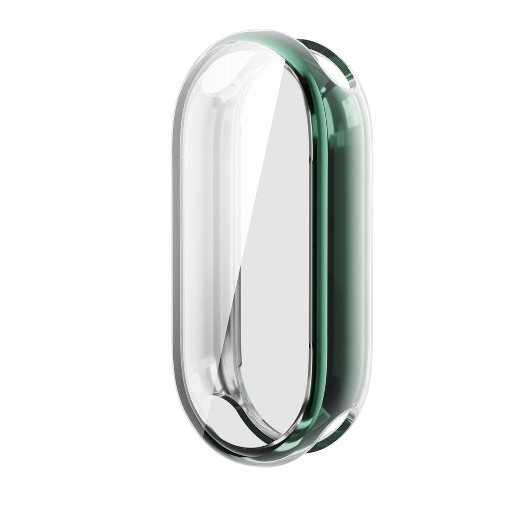Чехол для Xiaomi Mi Band 9 Аксессуары ремешки Защитный бампер по всему корпусу из мягкого ТПУ Защитная пленка для экрана Чехол для часов MiBand 9 защитный