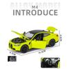 1/32 BMW M4 G82 Купе Сплав Модель Спортивного Автомобиля Литой Металлический Транспорт Автомодель Симуляция Звук и Свет Коллекция Детская Игрушка Подарок