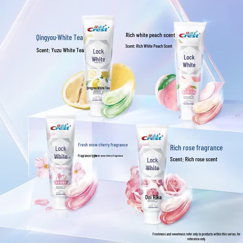 Crest Двухцветная отбеливающая зубная паста
