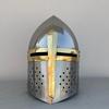 Medieval Knight Sugerloaf Helmet-Great Helmet-Templar Helmet-Larp Costume Cosplay  Roleplay