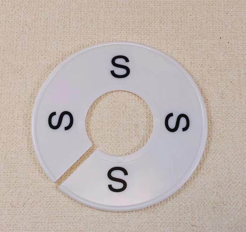 Разноцветные круглые разделительные кольца размеров XXS-XXXL, возможна индивидуальная печать