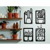 Stylish Cactus Wall Decor: Home Decor Items for a Chic Kitchen Decoration. Showpieces That Elevate Your Home's Aesthetic.
