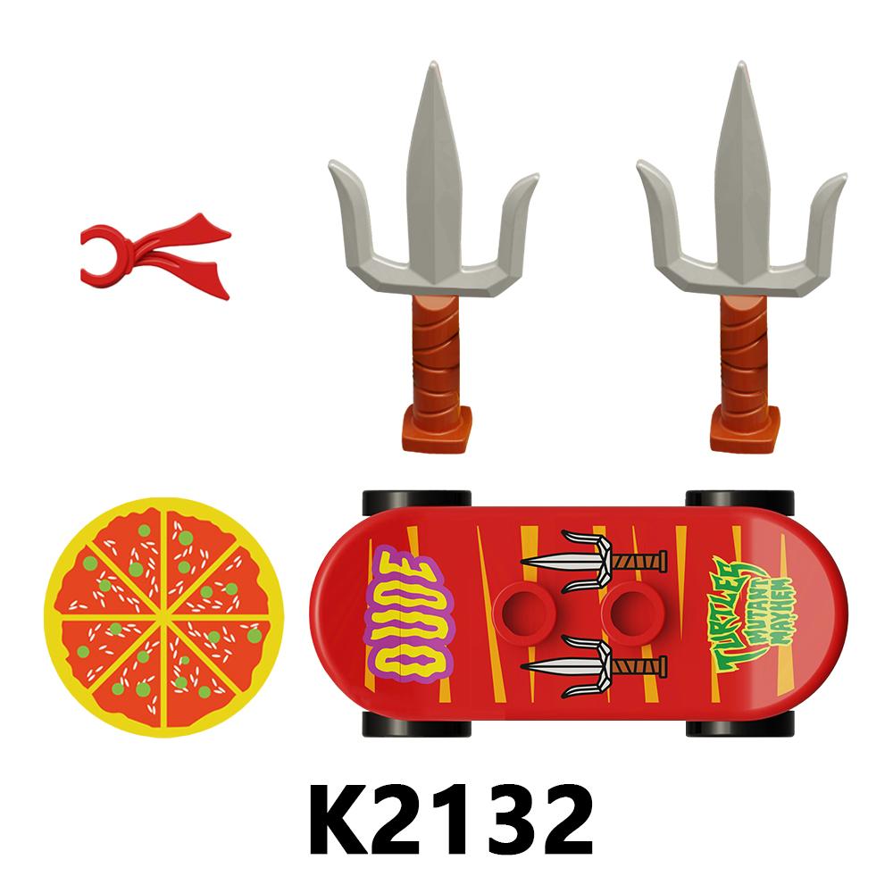 KDL817 Строительные Блоки Фигурка Действия K2129 K2130 K2131 K2132 Кирпичный Аксессуар Игрушки для Взрослых и Детей Поделки Диорама Украшение Комнаты