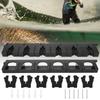 ABS Plastic Fishing Pole Rod Display Stand Fixing Storage Bracket Holder Tackle