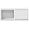 TV Cabinets 2 pcs White 60 x 31 x 25.5 cm Particleboard