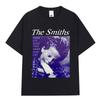 The Smiths The Queen Is Dead T-Shirt 1980's Indie, Morrissey X T-Shirt Vintage Punk Rock Formation Cotton T-Shirt Streetwear