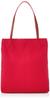 Повседневная сумка-тоут из хлопкового холста красного цвета [Isaac] Y01-08-01