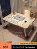 Folding Computer Desk: Compact Bedside or Bay Window Table for Floor-Sitting and Studying