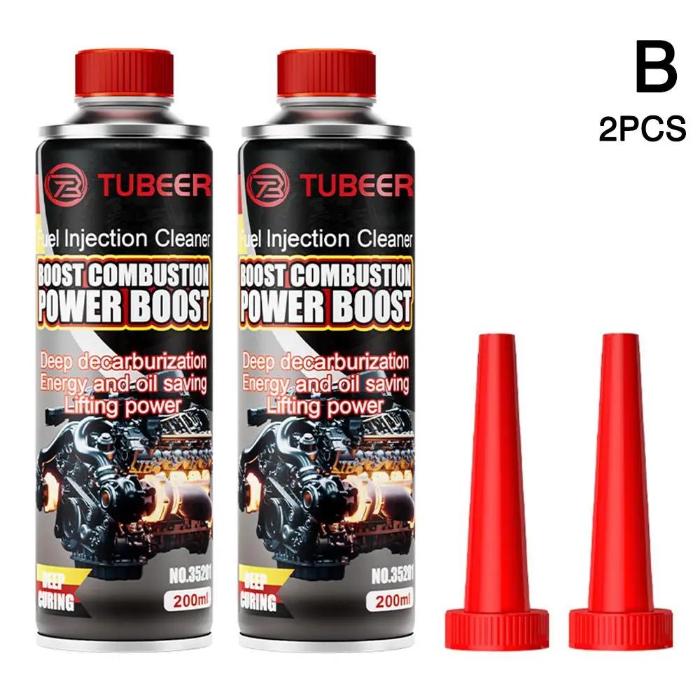 Упаковка из 2 очистителей топливных инжекторов для бензиновых двигателей, обработка топливной системы, очистка двигателя автомобиля, удаление углерода и отложений топлива S1T2